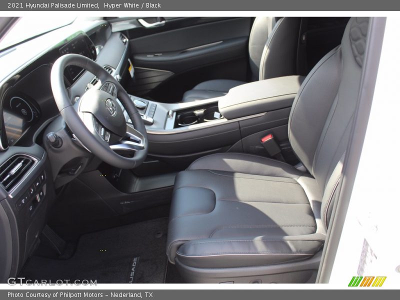 Hyper White / Black 2021 Hyundai Palisade Limited
