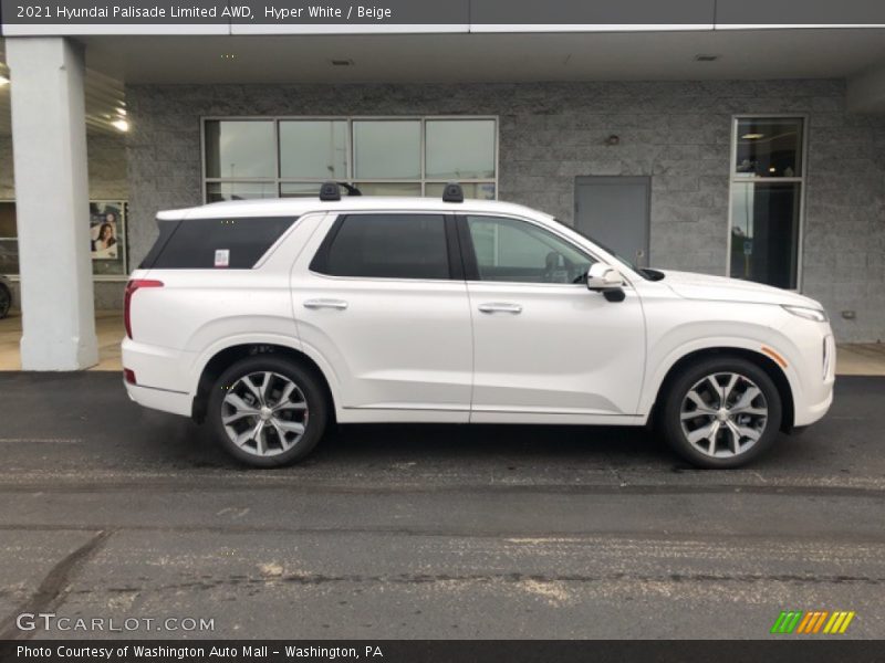  2021 Palisade Limited AWD Hyper White