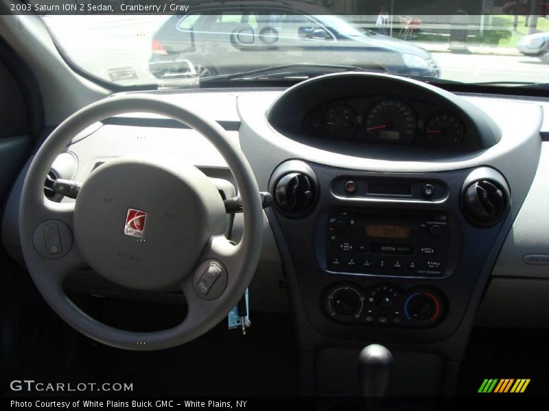 Cranberry / Gray 2003 Saturn ION 2 Sedan