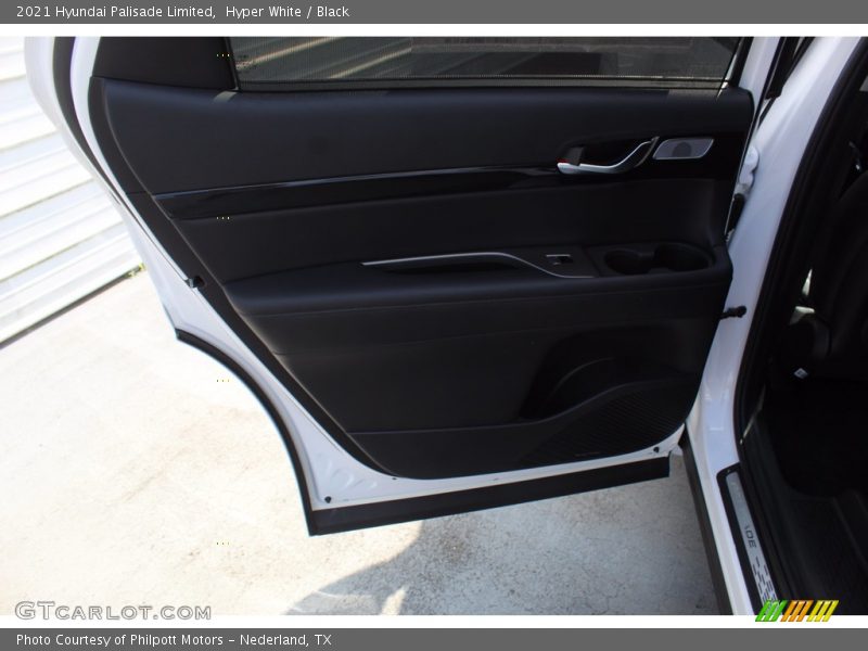 Hyper White / Black 2021 Hyundai Palisade Limited