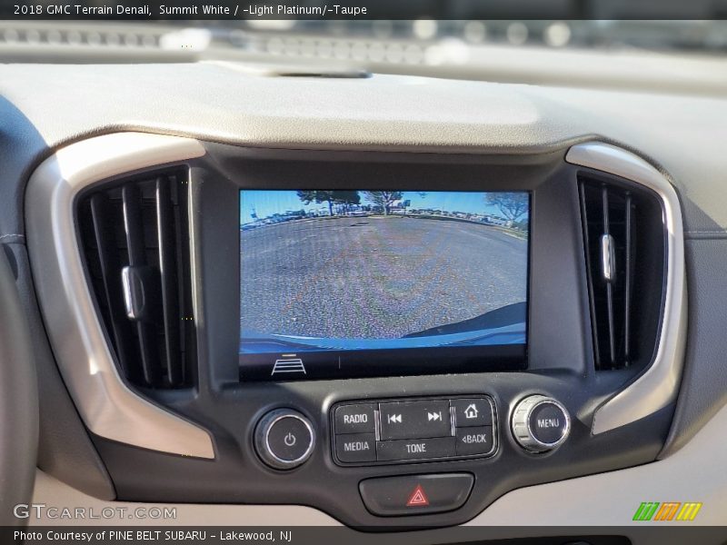 Summit White / ­Light Platinum/­Taupe 2018 GMC Terrain Denali