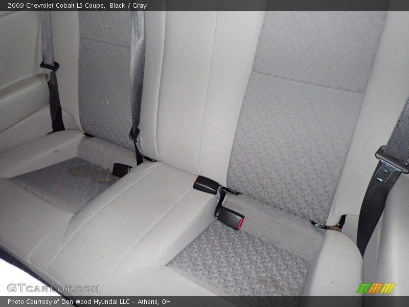 Black / Gray 2009 Chevrolet Cobalt LS Coupe