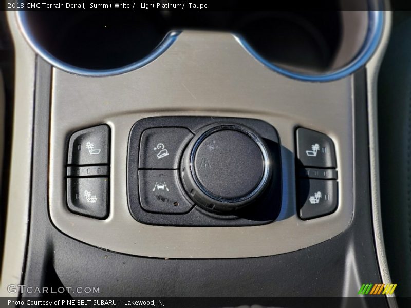 Summit White / ­Light Platinum/­Taupe 2018 GMC Terrain Denali