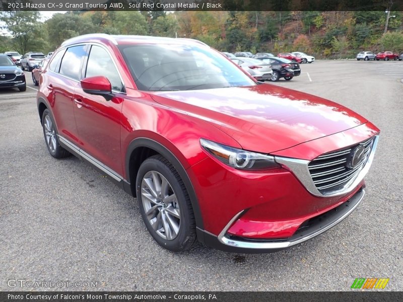 Front 3/4 View of 2021 CX-9 Grand Touring AWD
