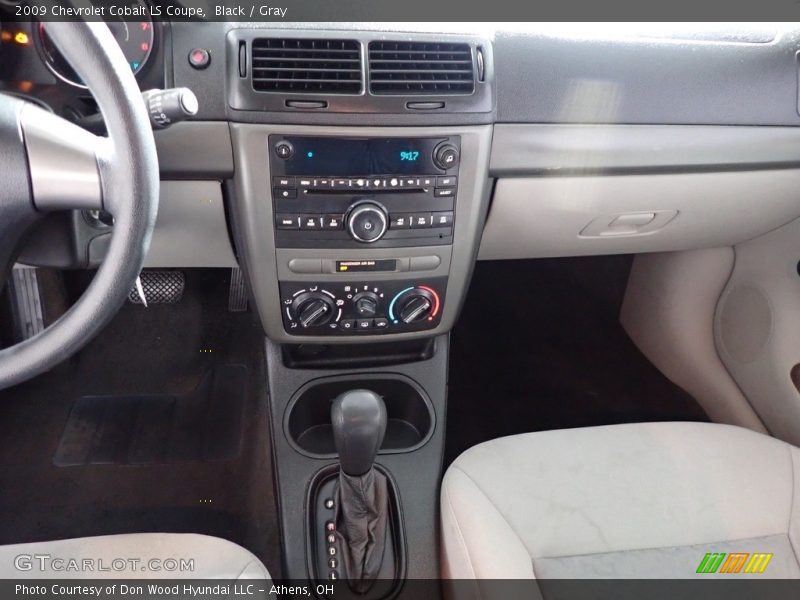 Black / Gray 2009 Chevrolet Cobalt LS Coupe