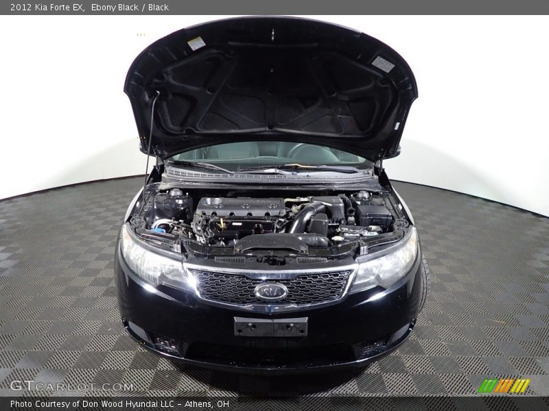 Ebony Black / Black 2012 Kia Forte EX