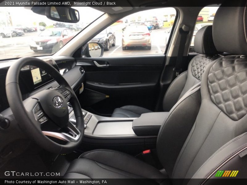 Front Seat of 2021 Palisade Limited AWD