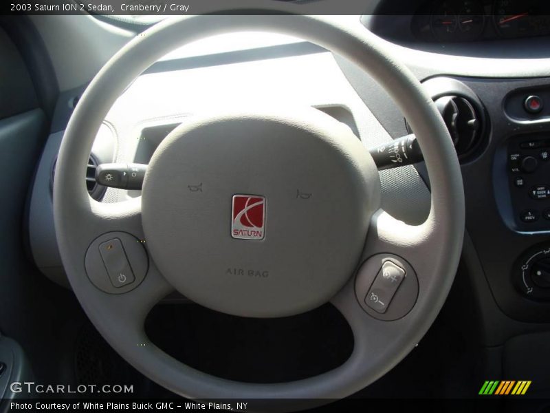 Cranberry / Gray 2003 Saturn ION 2 Sedan