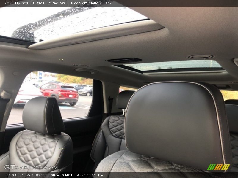 Sunroof of 2021 Palisade Limited AWD