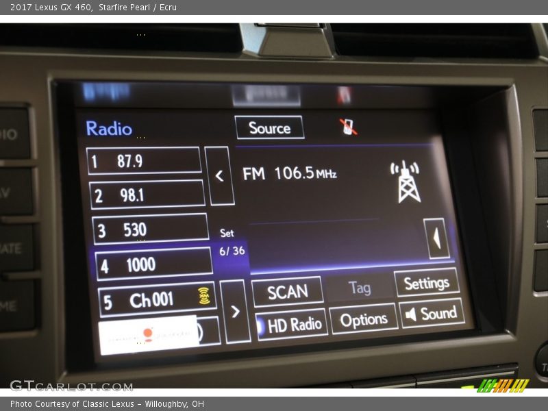 Starfire Pearl / Ecru 2017 Lexus GX 460