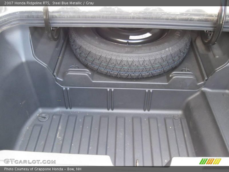 Steel Blue Metallic / Gray 2007 Honda Ridgeline RTS
