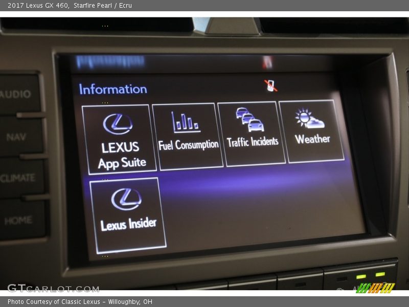 Starfire Pearl / Ecru 2017 Lexus GX 460