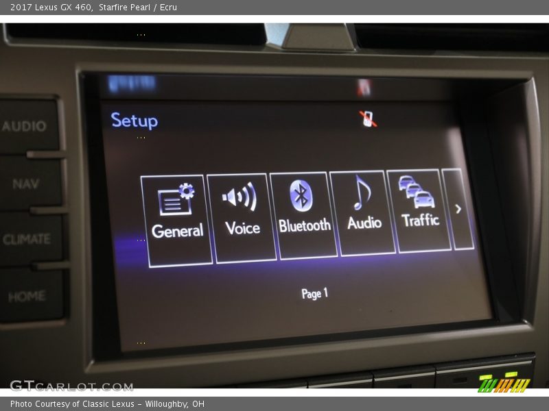 Starfire Pearl / Ecru 2017 Lexus GX 460