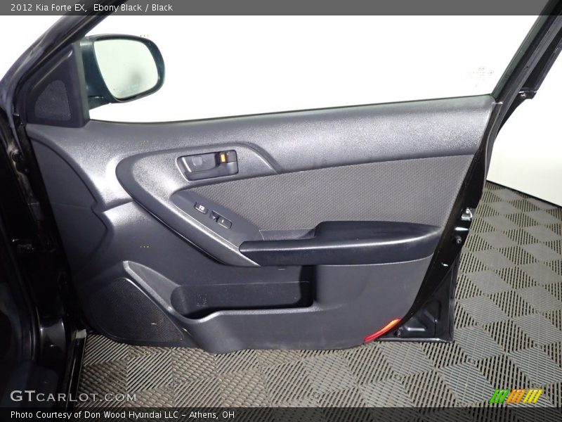 Ebony Black / Black 2012 Kia Forte EX