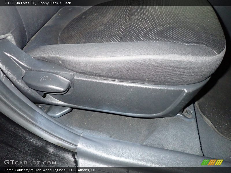 Ebony Black / Black 2012 Kia Forte EX