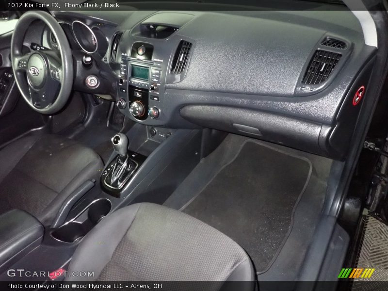 Ebony Black / Black 2012 Kia Forte EX