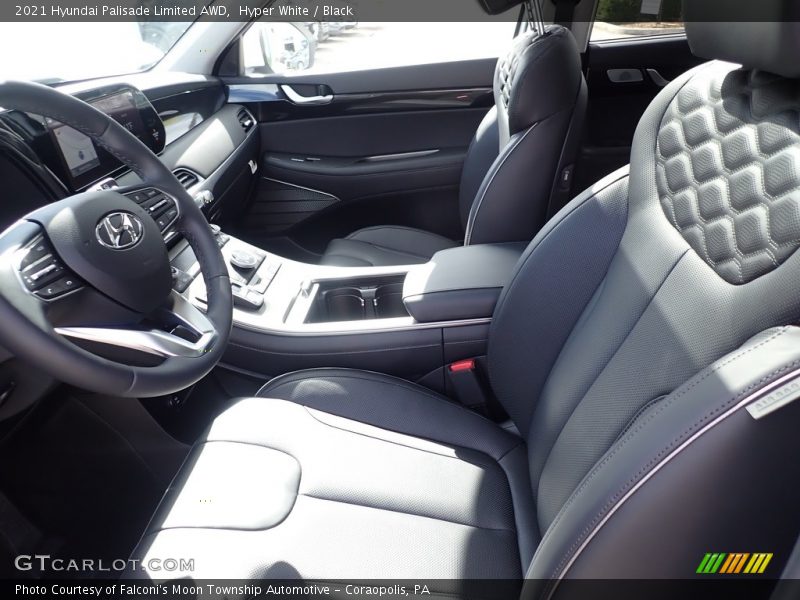 Hyper White / Black 2021 Hyundai Palisade Limited AWD