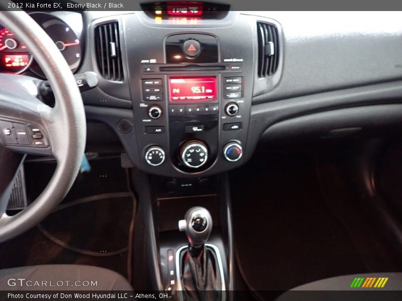 Ebony Black / Black 2012 Kia Forte EX