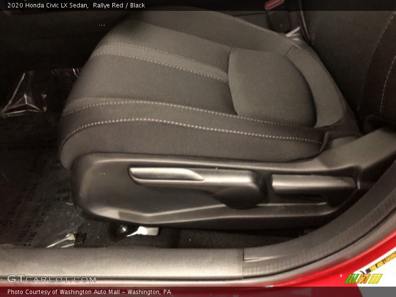 Rallye Red / Black 2020 Honda Civic LX Sedan