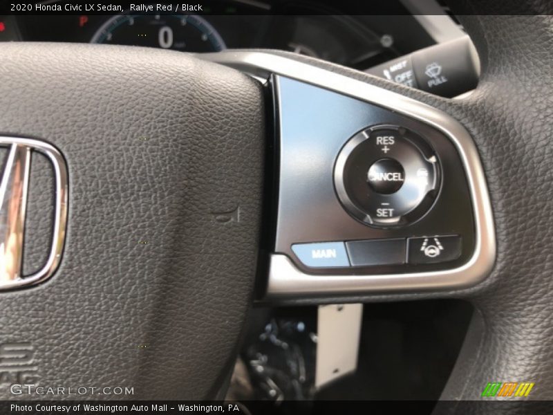 Rallye Red / Black 2020 Honda Civic LX Sedan