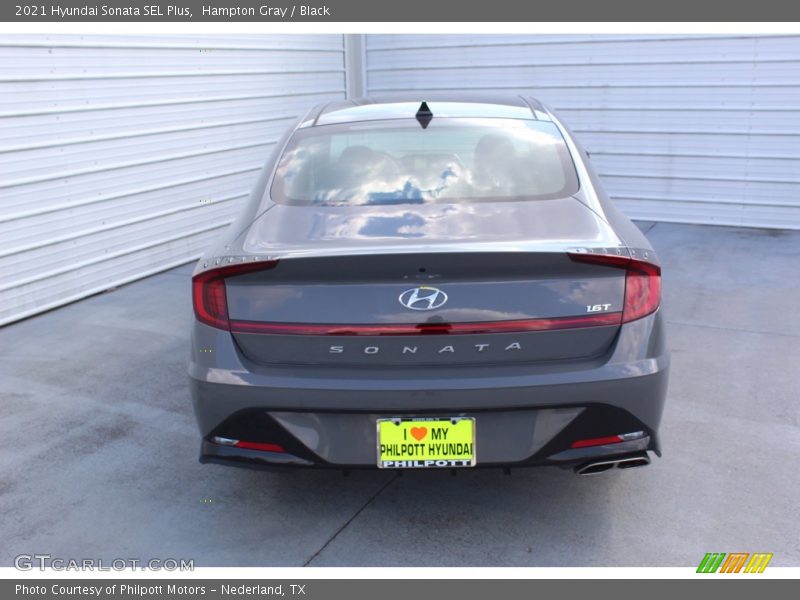 Hampton Gray / Black 2021 Hyundai Sonata SEL Plus