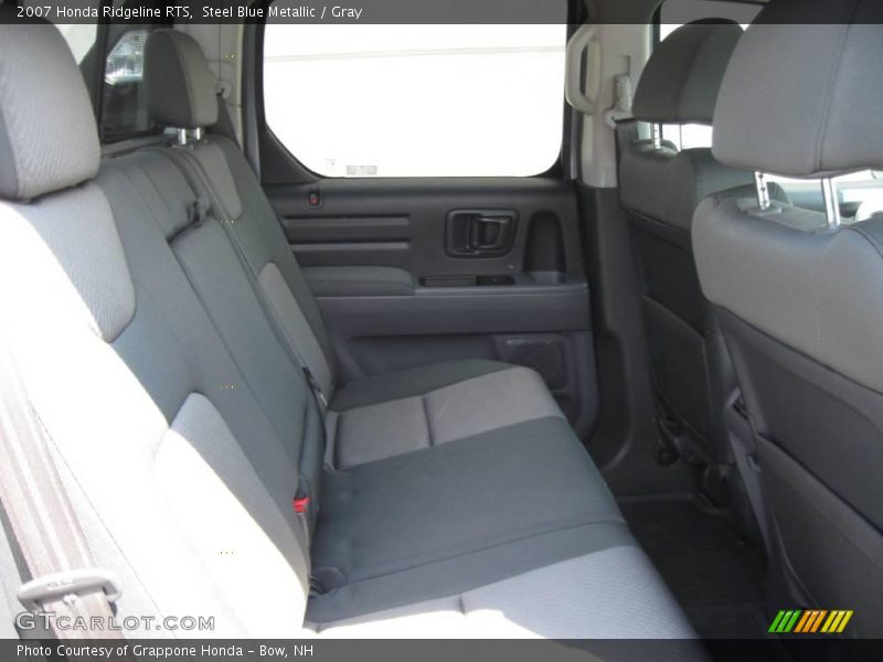 Steel Blue Metallic / Gray 2007 Honda Ridgeline RTS