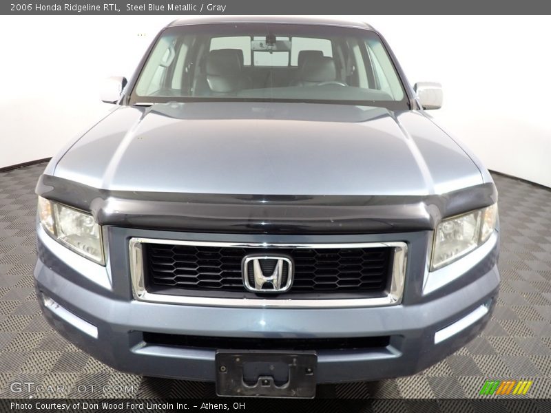 Steel Blue Metallic / Gray 2006 Honda Ridgeline RTL