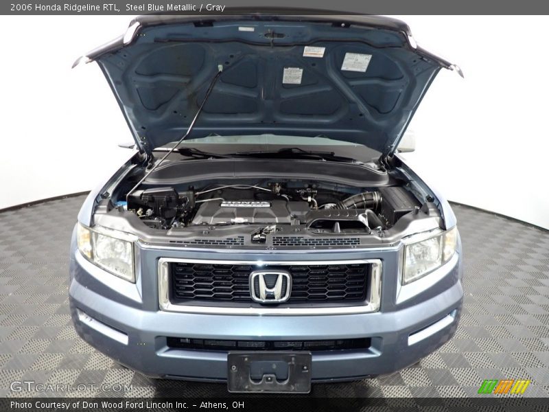 Steel Blue Metallic / Gray 2006 Honda Ridgeline RTL