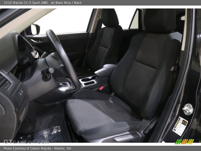 Jet Black Mica / Black 2016 Mazda CX-5 Sport AWD