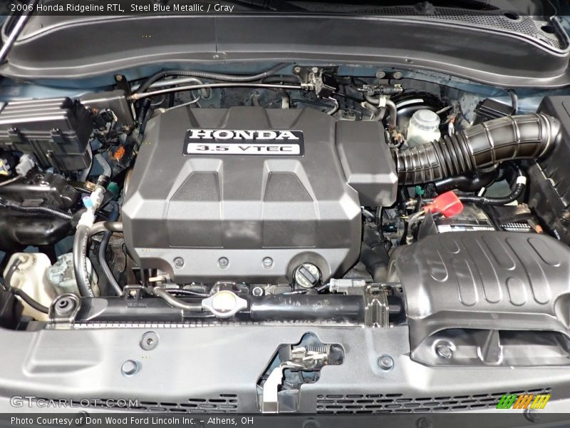 Steel Blue Metallic / Gray 2006 Honda Ridgeline RTL