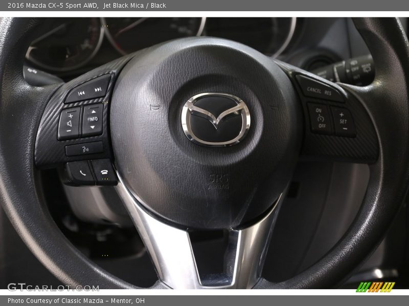 Jet Black Mica / Black 2016 Mazda CX-5 Sport AWD