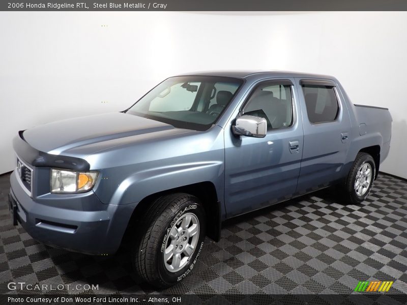 Steel Blue Metallic / Gray 2006 Honda Ridgeline RTL