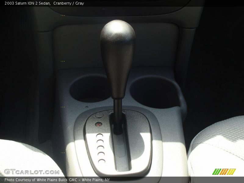 Cranberry / Gray 2003 Saturn ION 2 Sedan