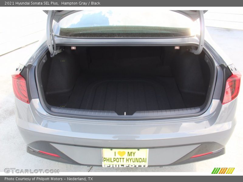 Hampton Gray / Black 2021 Hyundai Sonata SEL Plus