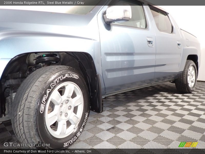 Steel Blue Metallic / Gray 2006 Honda Ridgeline RTL