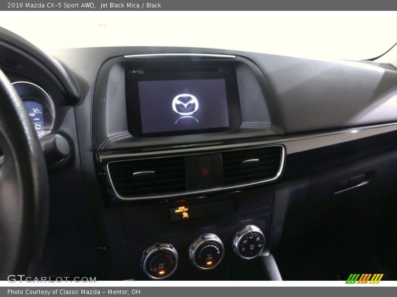 Jet Black Mica / Black 2016 Mazda CX-5 Sport AWD