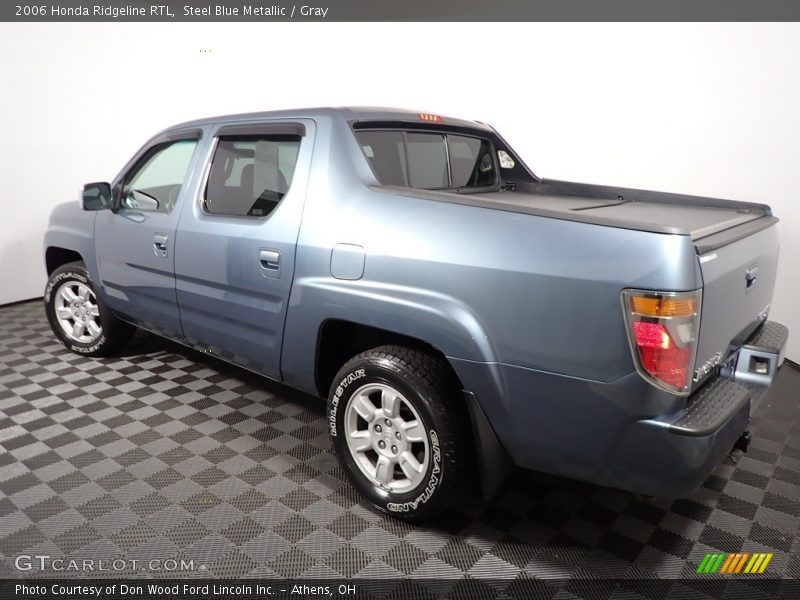 Steel Blue Metallic / Gray 2006 Honda Ridgeline RTL