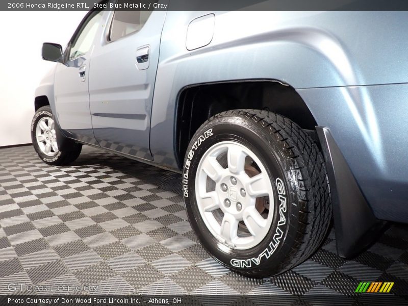 Steel Blue Metallic / Gray 2006 Honda Ridgeline RTL