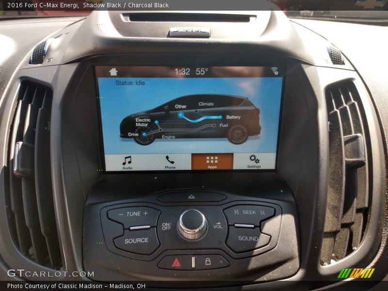 Shadow Black / Charcoal Black 2016 Ford C-Max Energi