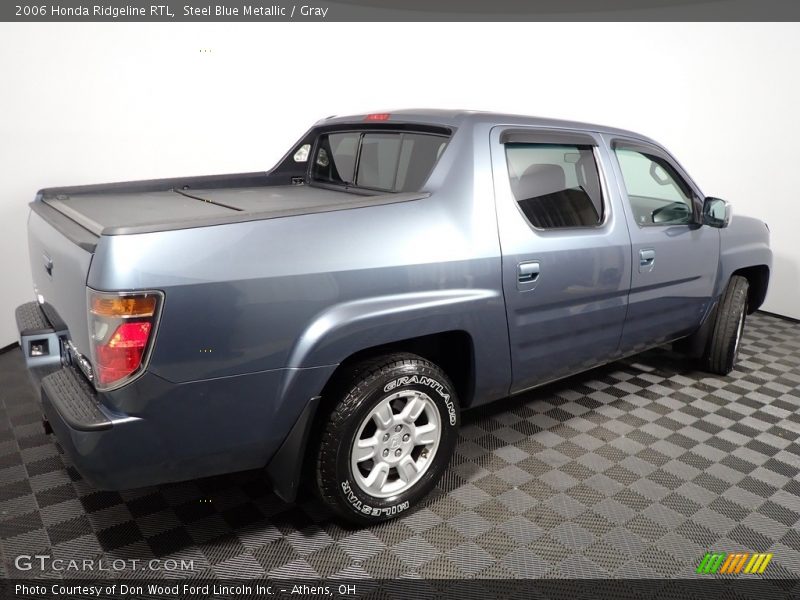 Steel Blue Metallic / Gray 2006 Honda Ridgeline RTL