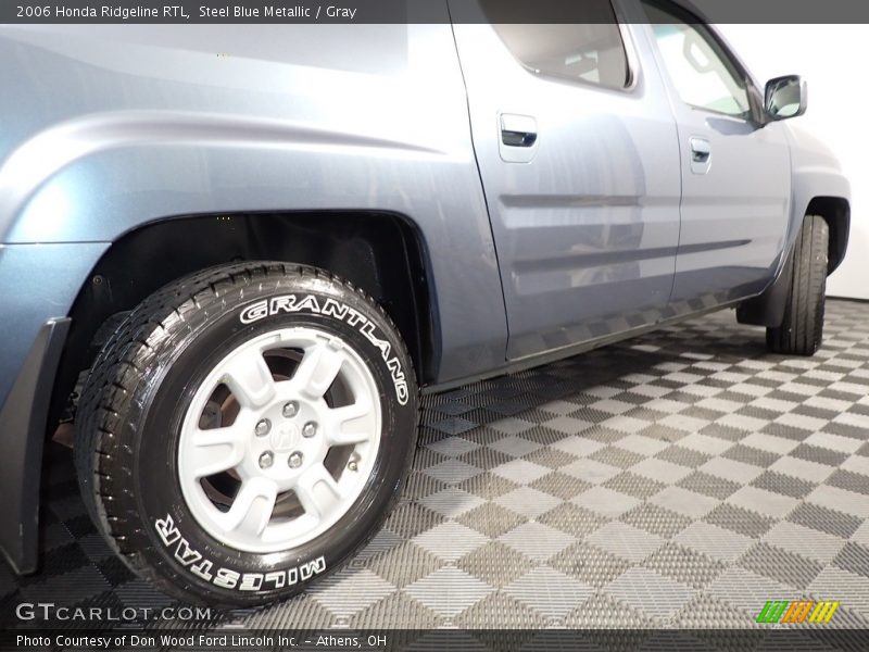 Steel Blue Metallic / Gray 2006 Honda Ridgeline RTL