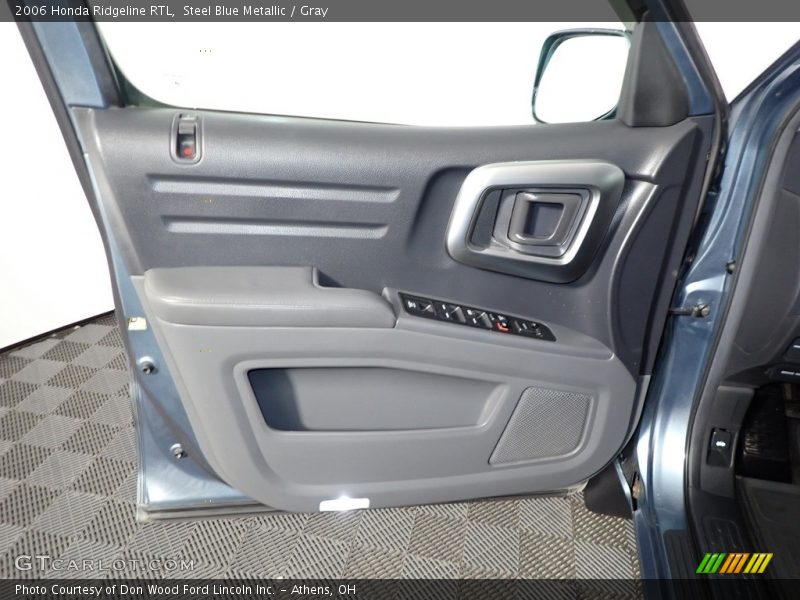 Steel Blue Metallic / Gray 2006 Honda Ridgeline RTL
