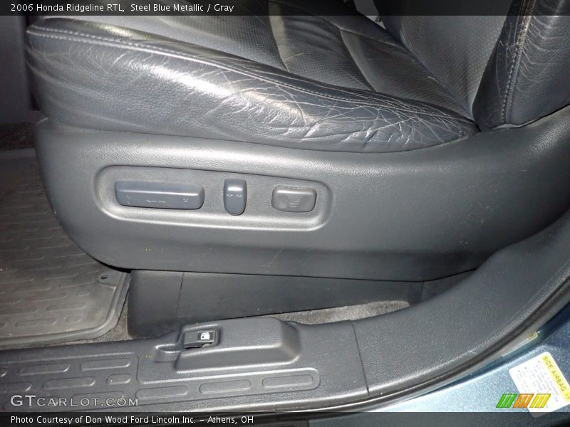 Steel Blue Metallic / Gray 2006 Honda Ridgeline RTL