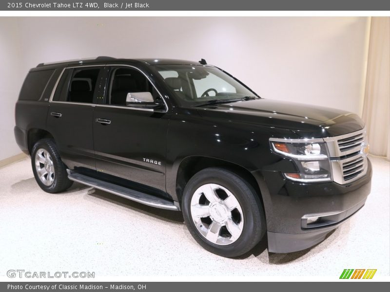 Black / Jet Black 2015 Chevrolet Tahoe LTZ 4WD