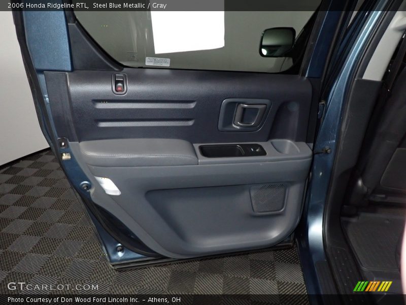 Steel Blue Metallic / Gray 2006 Honda Ridgeline RTL