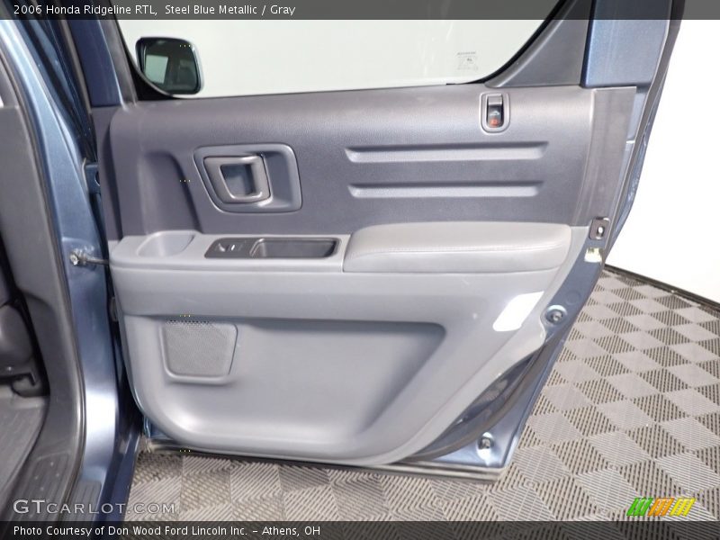 Steel Blue Metallic / Gray 2006 Honda Ridgeline RTL