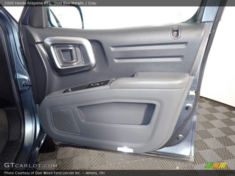 Steel Blue Metallic / Gray 2006 Honda Ridgeline RTL
