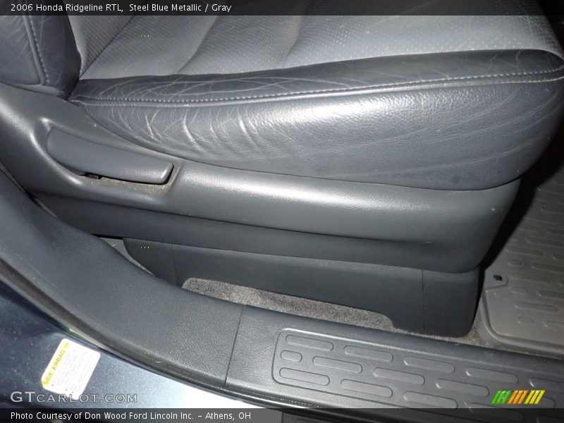 Steel Blue Metallic / Gray 2006 Honda Ridgeline RTL