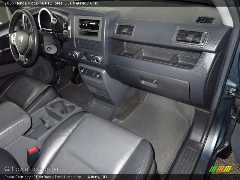 Steel Blue Metallic / Gray 2006 Honda Ridgeline RTL