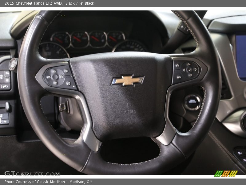 Black / Jet Black 2015 Chevrolet Tahoe LTZ 4WD